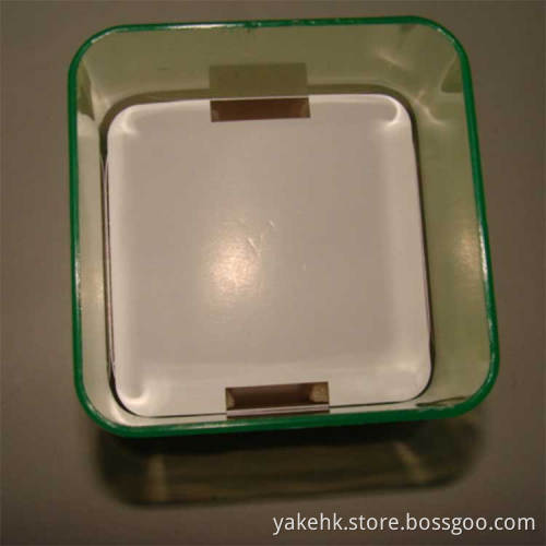 Transparent Plastic Bracelet Storage Box with EVA and Paper Printing